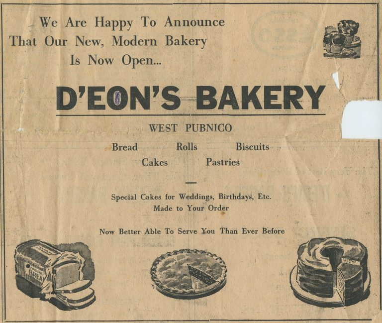 Our Story 9 1962 08 29 deons bakery ad yarmouth herald 768x649.webp