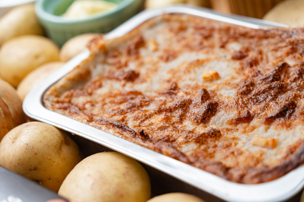 What is Rappie Pie? 3 Rappie Pie in Nova Scotia | Trusted Since 1927 | D'Eon's | Photo Credit: Adam Bissonnette